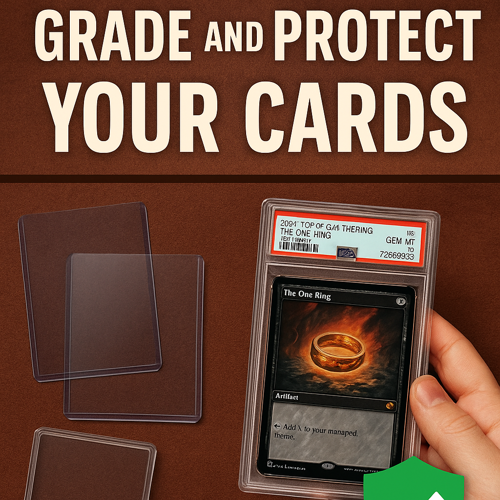 Best Ways to Grade and Protect Your LOTR Cards  Graded Cards Australia