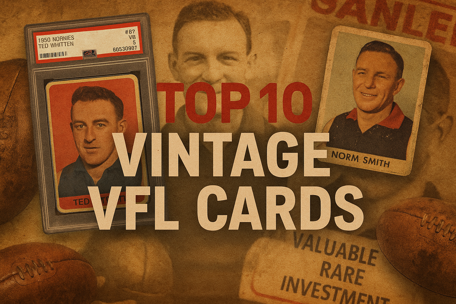 🏆 Most Valuable Vintage VFL Cards (Pre-1980): The Holy Grail of Aussie Rules Collecting