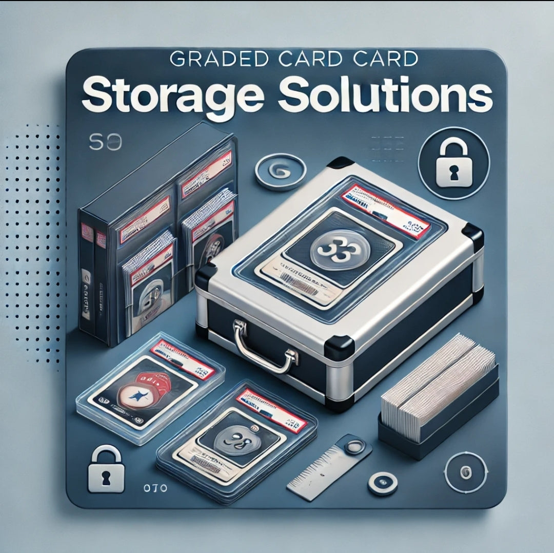 best storage for graded cards Amazon.com: Premium 4 Row PSA Slab Case For Graded Cards