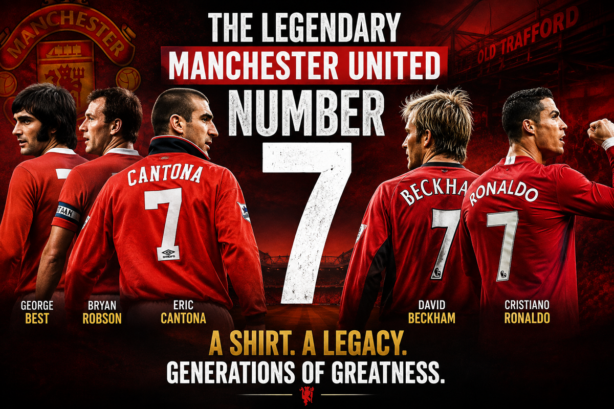 The Manchester United Number 7 Shirt: Football's Greatest Legacy