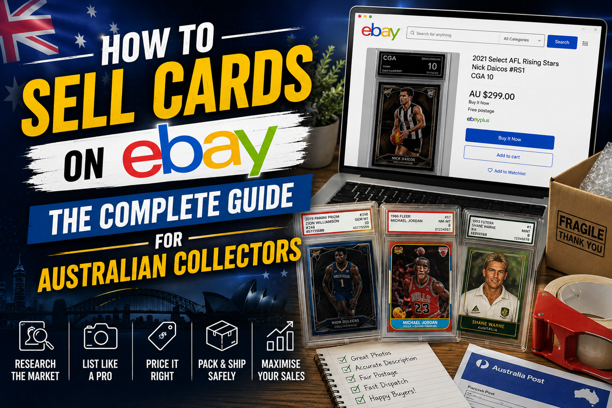 How to Sell Cards on eBay: The Complete Guide for Australian Collectors
