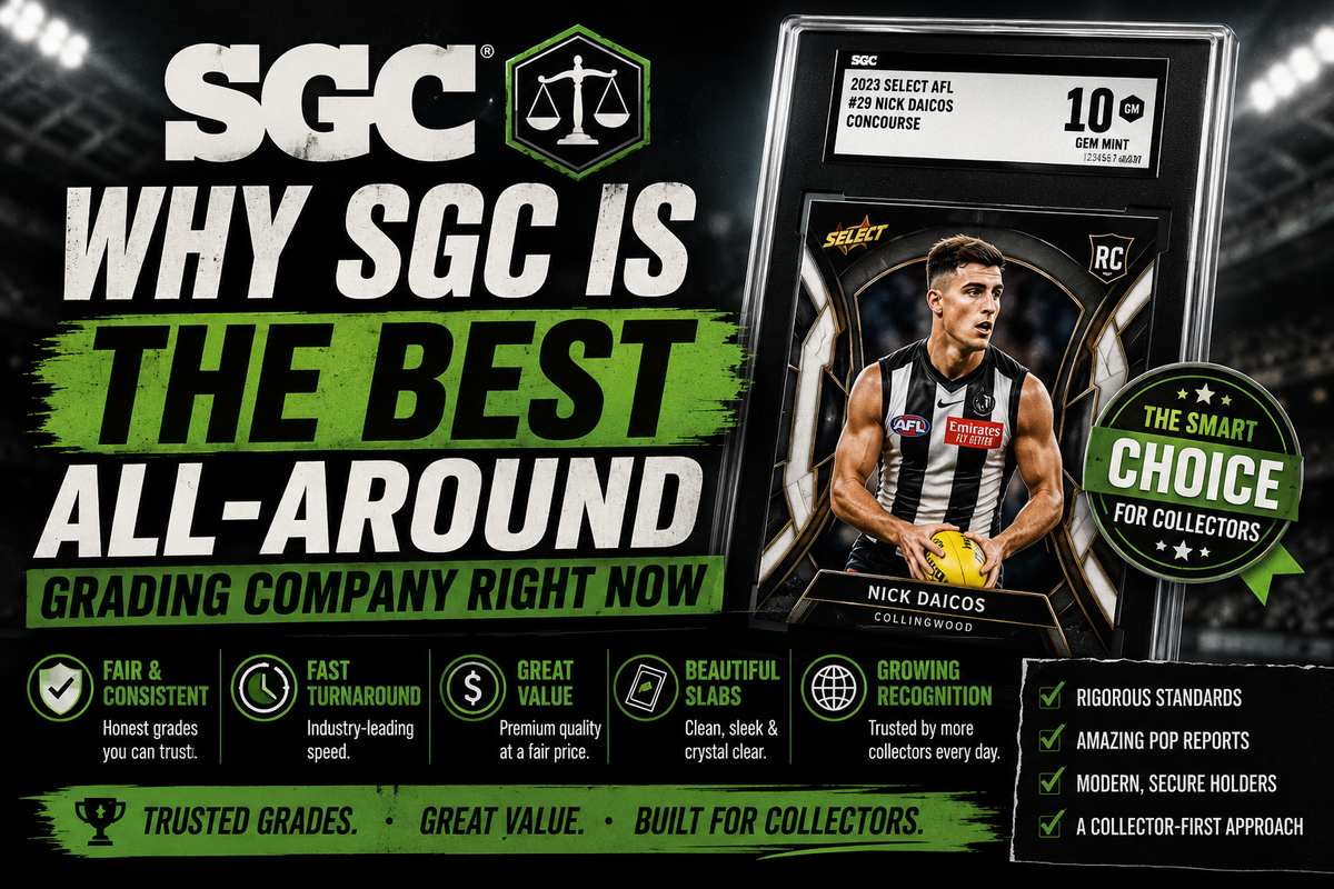 Why SGC is the Best All-Around Grading Company Right Now