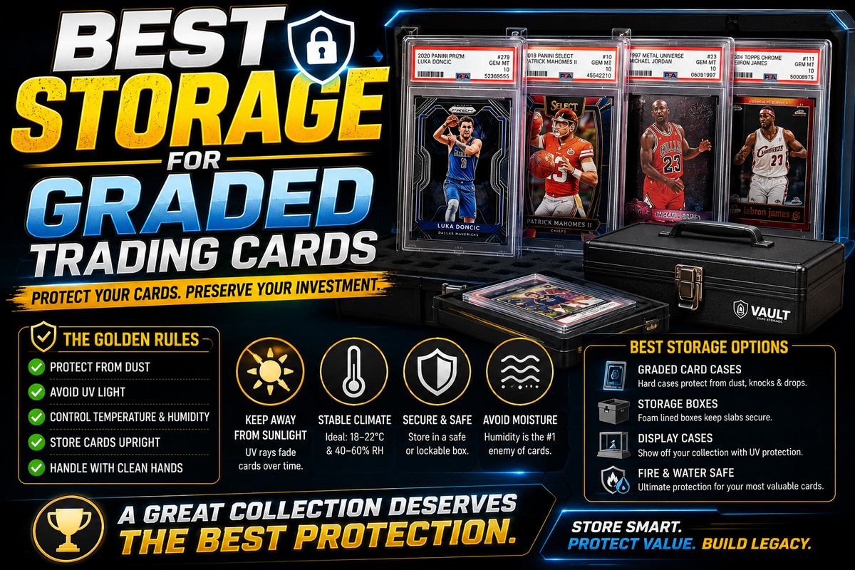Best Storage for Graded Trading Cards