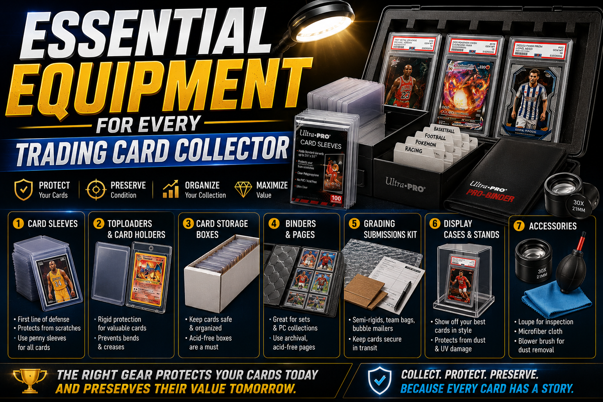 Essential Equipment for Every Trading Card Collector