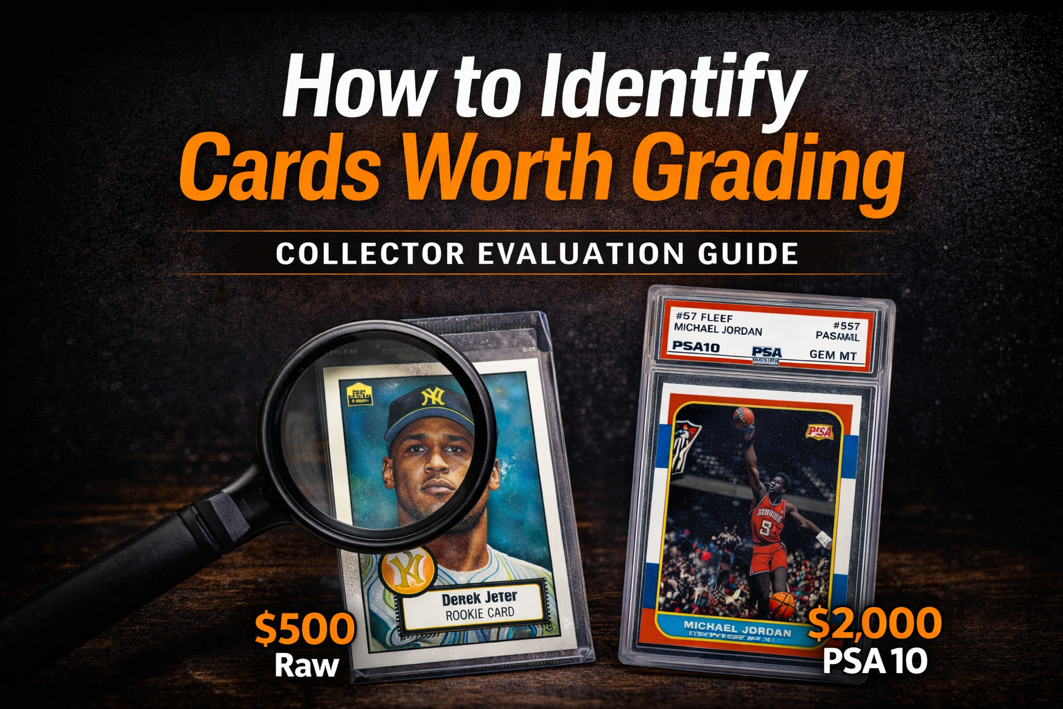 How to Identify Cards Worth Grading