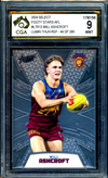 2024 Select AFL Luminous Thunderbolt REFRACTOR Will Ashcroft Graded CG