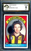 1978 Scanlens VFL #89 Michael Tuck Graded CGA 6 Hawthorn Hawks AFL Legend