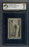 1932 Sweetacres Prominent Cricketers #47 Don Bradman Graded CGA 3 Cricket Australia