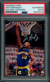 1994-95 Topps Stadium Club Autograph Tim Hardaway PSA DNA Certified