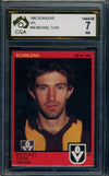 1982 Scanlens VFL Michael Tuck Graded CGA 7 RARE VINTAGE Richmond Legend