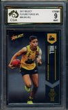 2017 Select AFL Future Force #94 Ian 'Bobby' Hill ROOKIE CARD Graded C