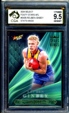 2024 Select AFL Footy Stars STATS KINGS Reuben Ginbey Graded CGA 9.5