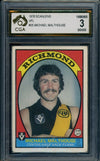 1978 Scanlens VFL Michael Malthouse Graded CGA 3 RARE Vintage Richmond