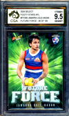 2024 Select AFL Footy Stars FUTURE FORCE GREEN Jamarra Ugle-Hagan Graded CGA 9.5