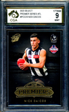 2023 Select AFL PREMIER SERIES Nick Daicos Graded CGA 9 Collingwood Pr