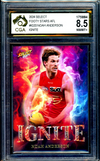 2024 Select AFL Footy Stars IGNITE Noah Anderson Graded CGA 8.5