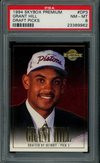 1994 Skybox Premium DRAFT PICKS Grant Hill RC Graded PSA 8