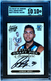 Share 2014 Select AFL Honours DRAFT PICK SIGNATURE Jarman Impey Graded SGC 10/10